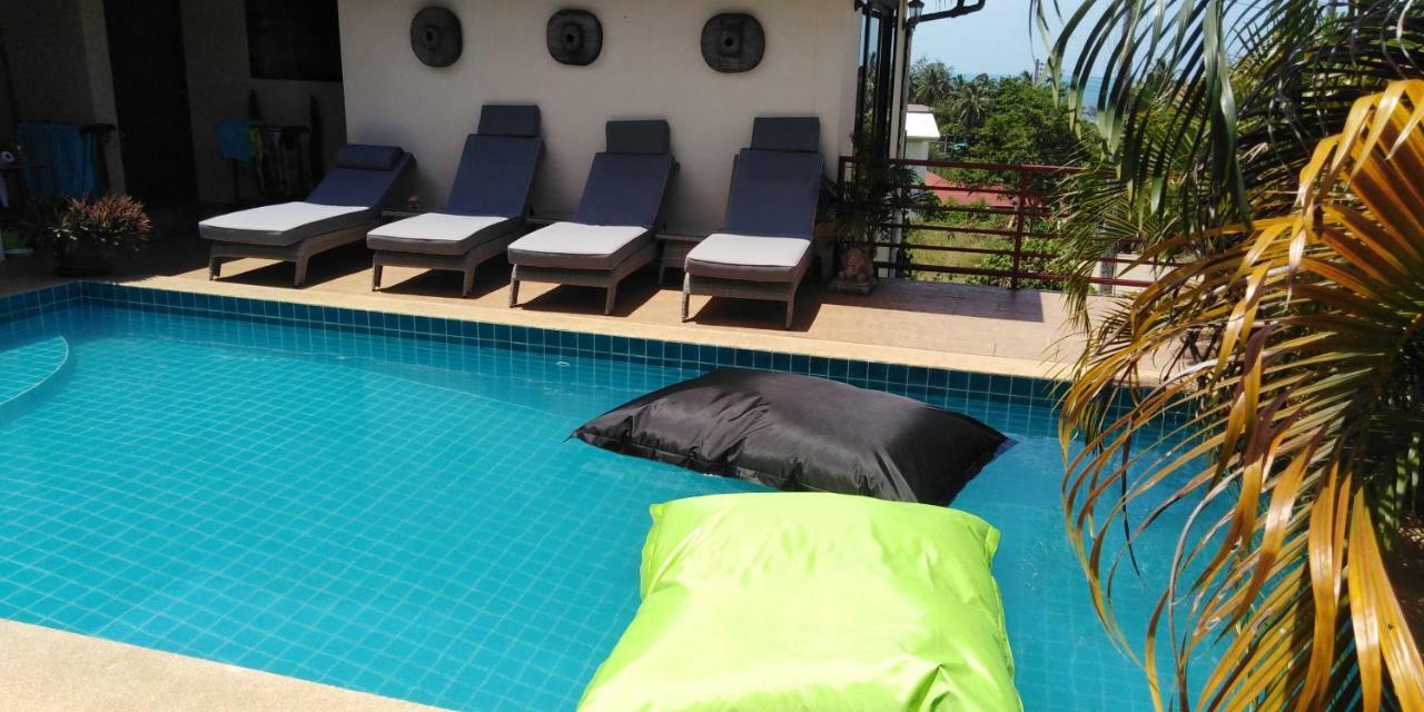 Spacious Ocean View Pool Villa Koh Samui Exteriör bild